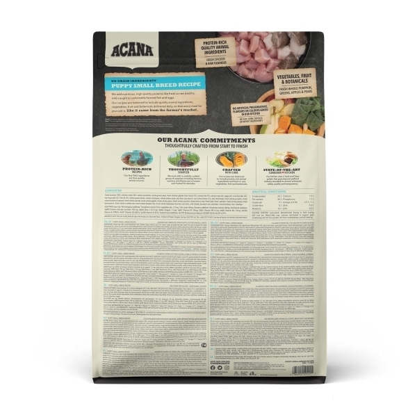 Acana Heritage Puppy Small Breed Küçük Irk Tahılsız Yavru Köpek Maması 2kg — görsel 2