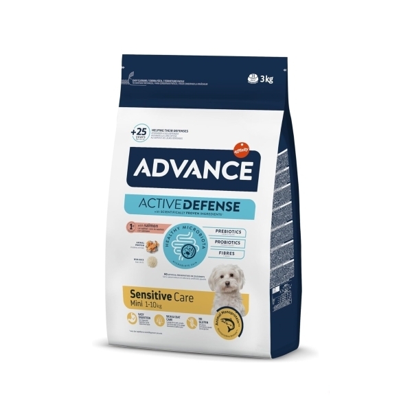 Advance Sensitive Care Somonlu Küçük Irk Yetişkin Köpek Maması 3kg
