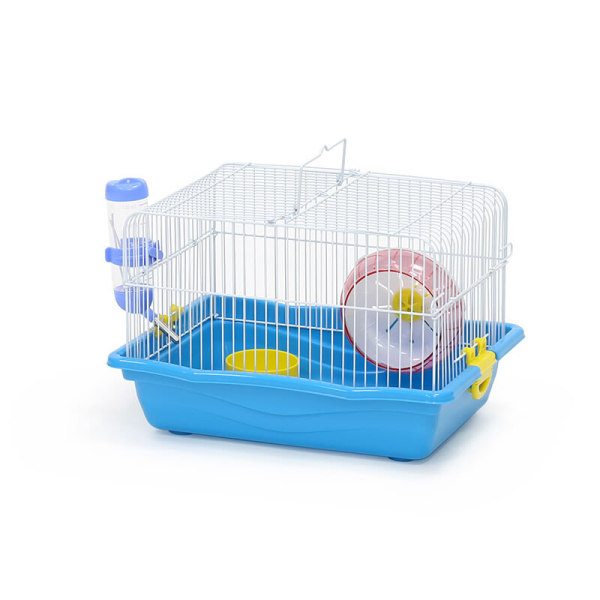 Dayang Aksesuarlı Hamster Kafesi 35x26x23cm (Karışık Renkli)