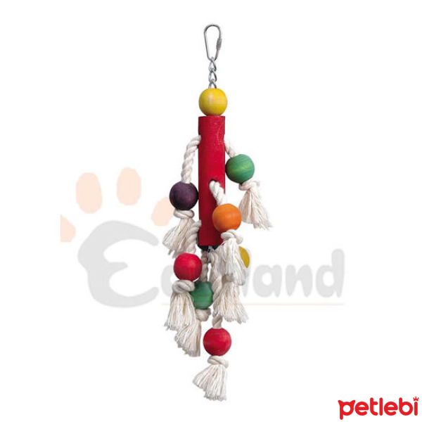 Eastland Stres İpli Renkli Toplu Kuş Oyuncağı 28cm