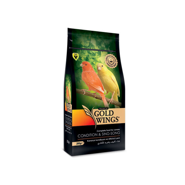 Gold Wings Premium Kondisyon ve Kızıştırıcı Kanarya Yemi 200gr
