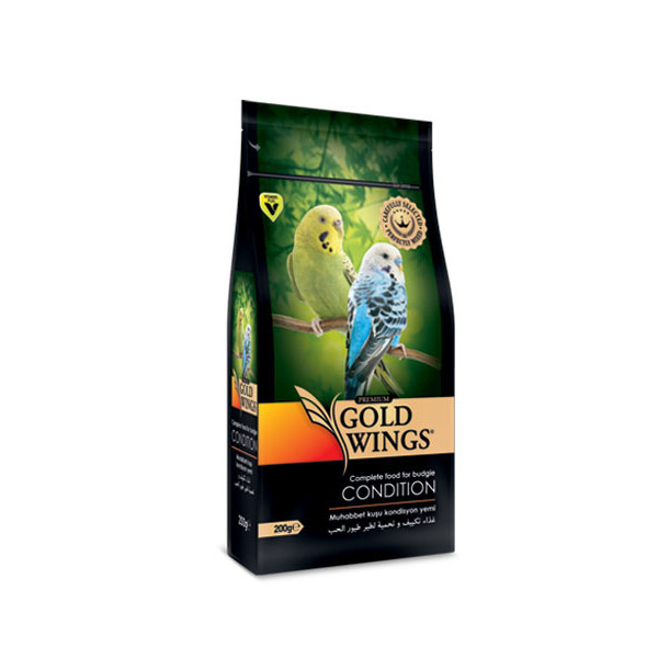 Gold Wings Premium Muhabbbet Kuşu Kondisyon Yemi 200gr