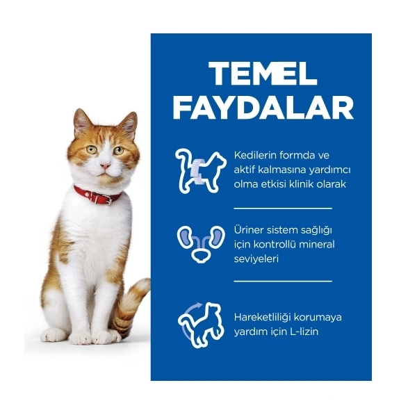 Hill's SCIENCE PLAN Tavuklu Kısırlaştırılmış Kedi Maması 3kg — görsel 3