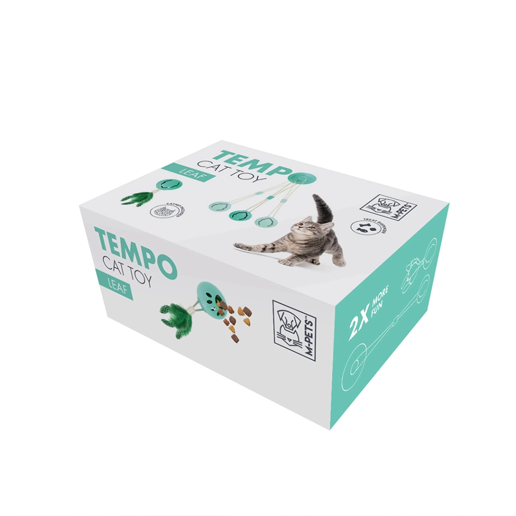 M-Pets Tempo Catnipli Ödül Hazneli Kedi Oyuncağı 11,5x10,5x4cm — görsel 2