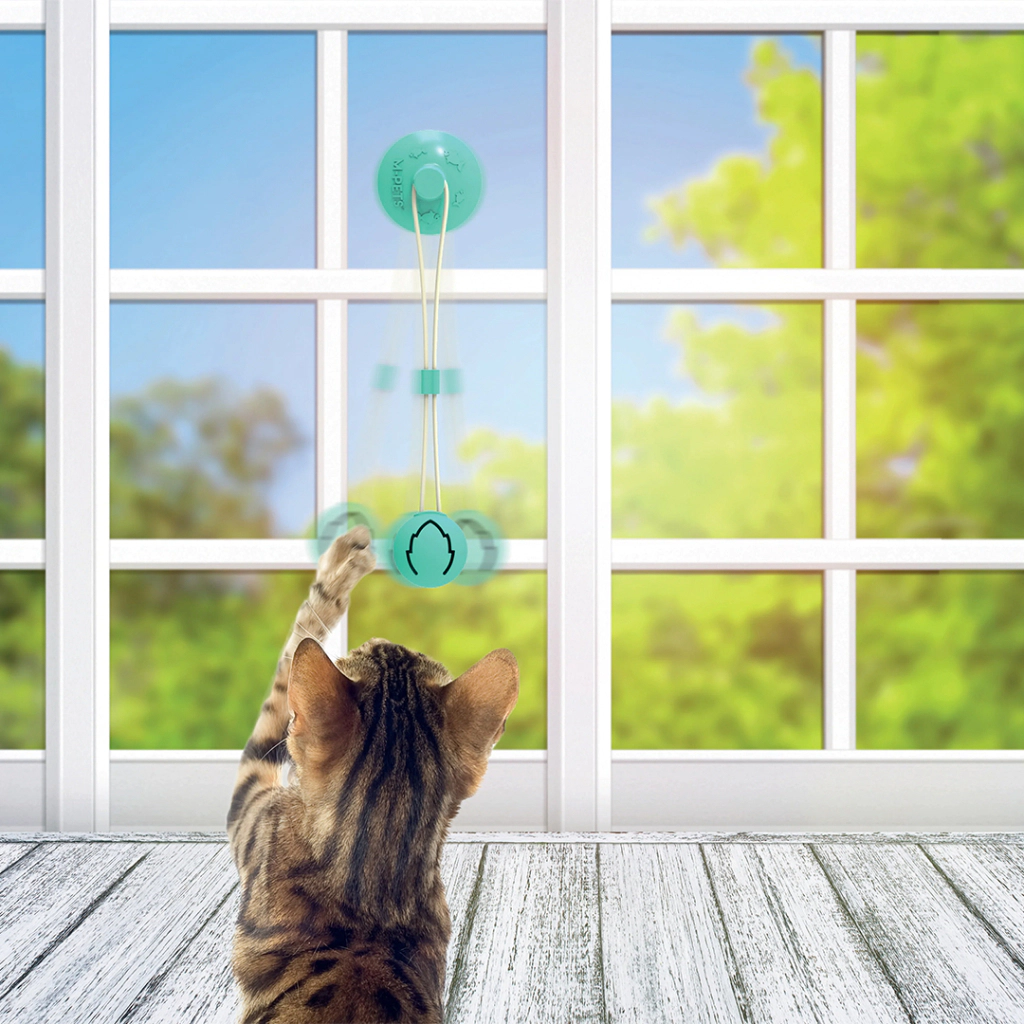 M-Pets Tempo Catnipli Ödül Hazneli Kedi Oyuncağı 11,5x10,5x4cm — görsel 4