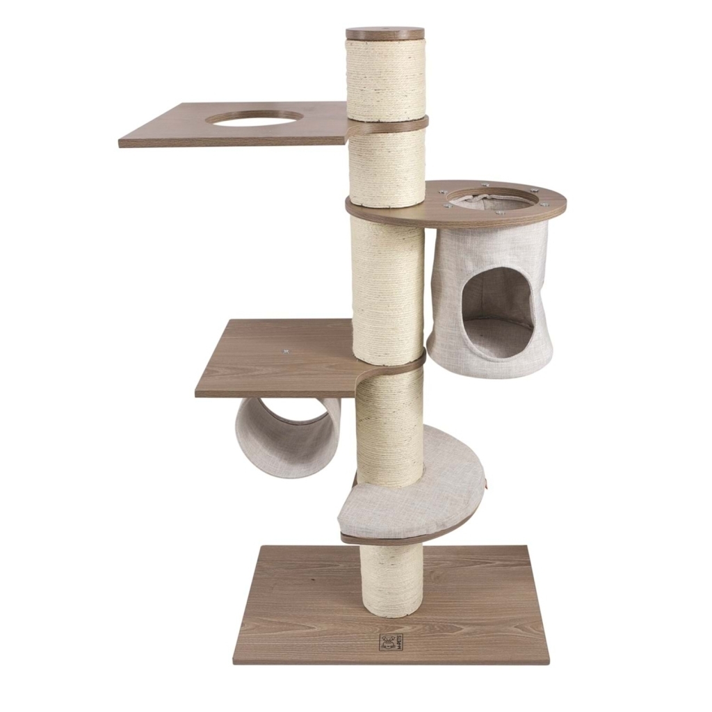 M-Pets Catelite Leonardo Tırmalama Tahtalı Kedi Ağacı 68x40x127cm