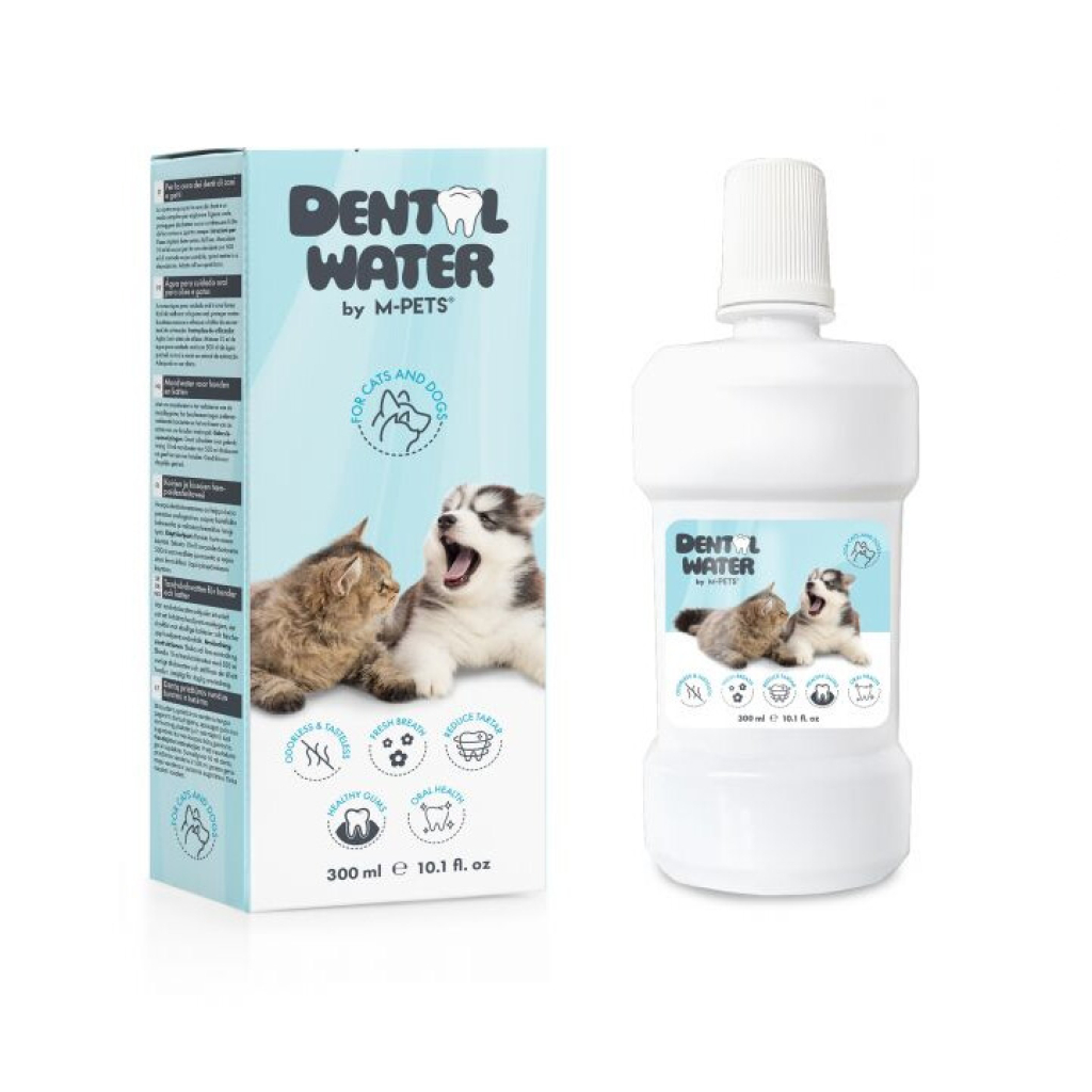 M-Pets Kedi ve Köpekler İçin Ağız ve Diş Bakım Suyu 300ml