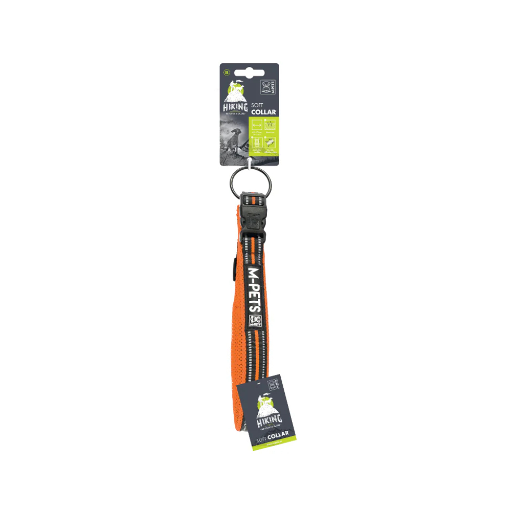 M-Pets Hiking Reflektörlü Köpek Boyun Tasması 65x75cm (Turuncu) [XL] — görsel 2
