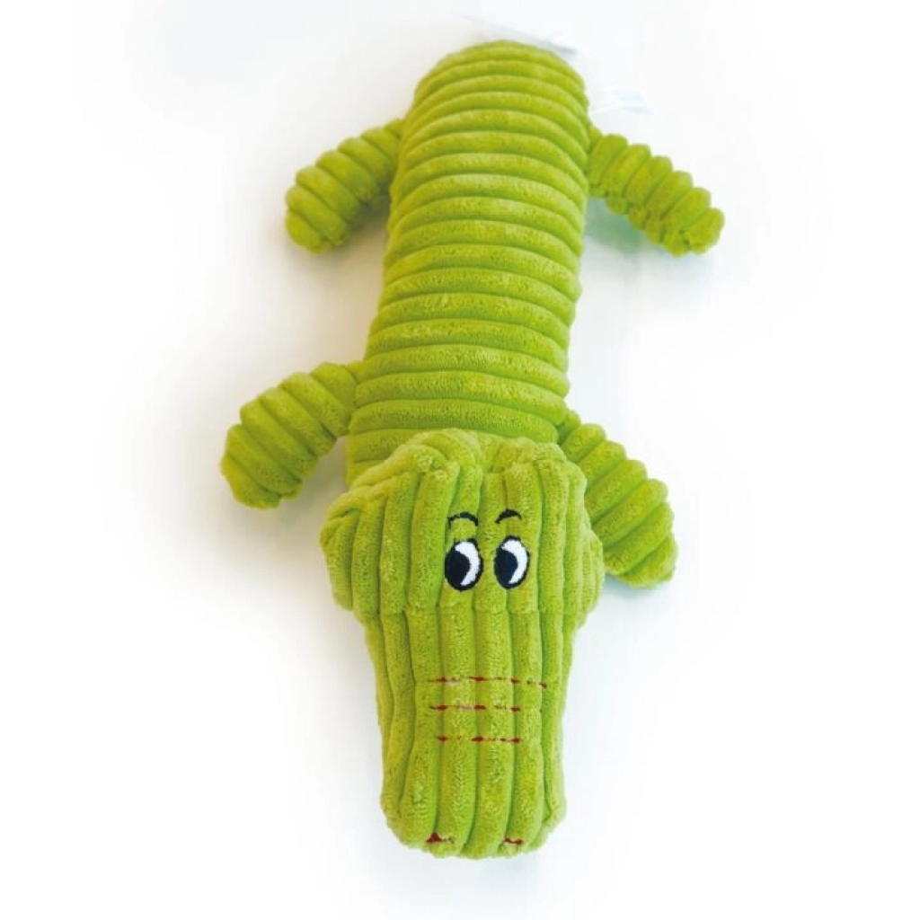 M-Pets Peluş Timsah Köpek Oyuncağı 32x17x9cm (Yeşil)
