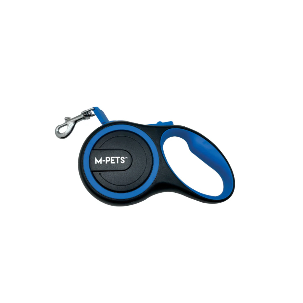M-Pets Liberty Otomatik Şerit Gezdirme Kayışı 5m (Mavi) [M] — görsel 3