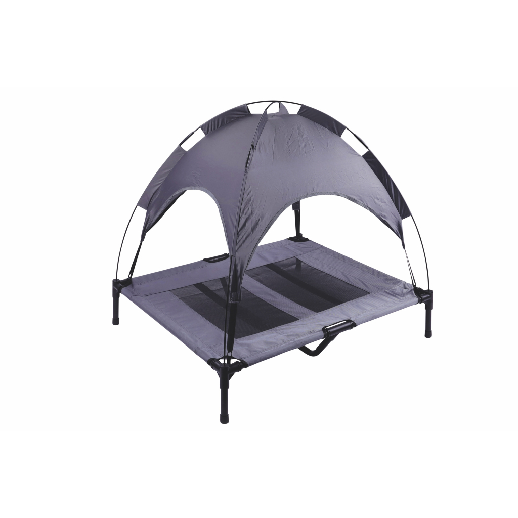 M-Pets Elevated Çadırlı Kedi ve Köpek Yatağı 92x76x88cm [L]