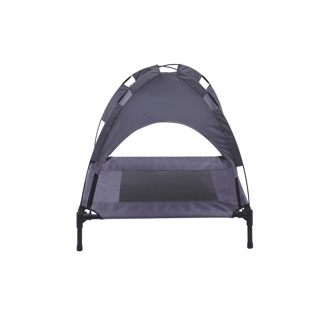 M-Pets Elevated Çadırlı Kedi ve Köpek Yatağı 76x61x76cm [M] — görsel 3