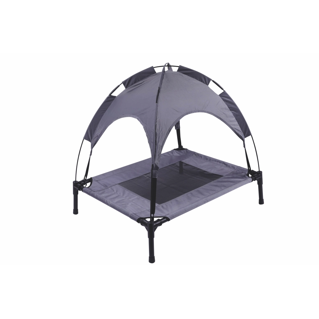 M-Pets Elevated Çadırlı Kedi ve Köpek Yatağı 76x61x76cm [M]