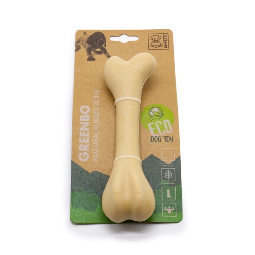 M-Pets Greenbo Naturel Köpek Oyuncağı 20x6x4,5cm [L]