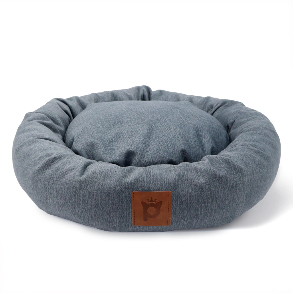 Petlebi Kedi ve Küçük Irk Köpek Yatağı 45x13cm (Gri) — görsel 2