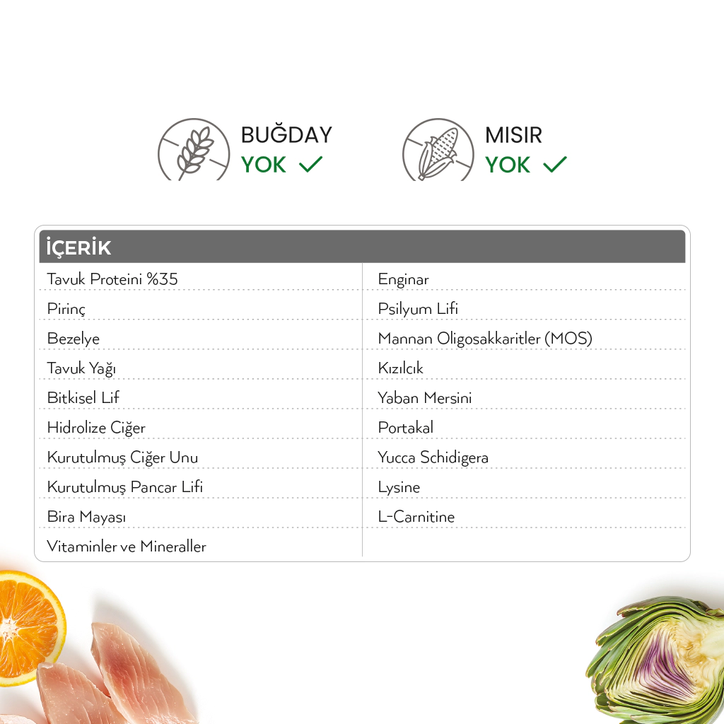 Petlebi Tavuklu Kısırlaştırılmış Kedi Maması 2kg — görsel 5