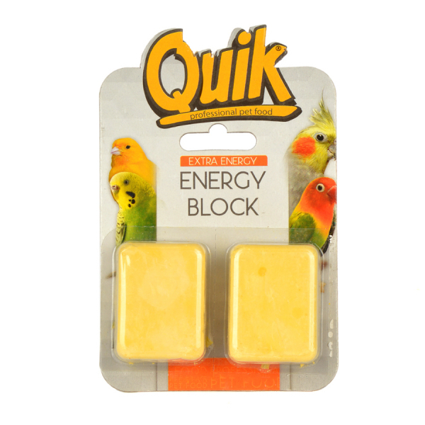 Quik Muzlu Kuş Enerji Bloğu 3x4cm (2'li)