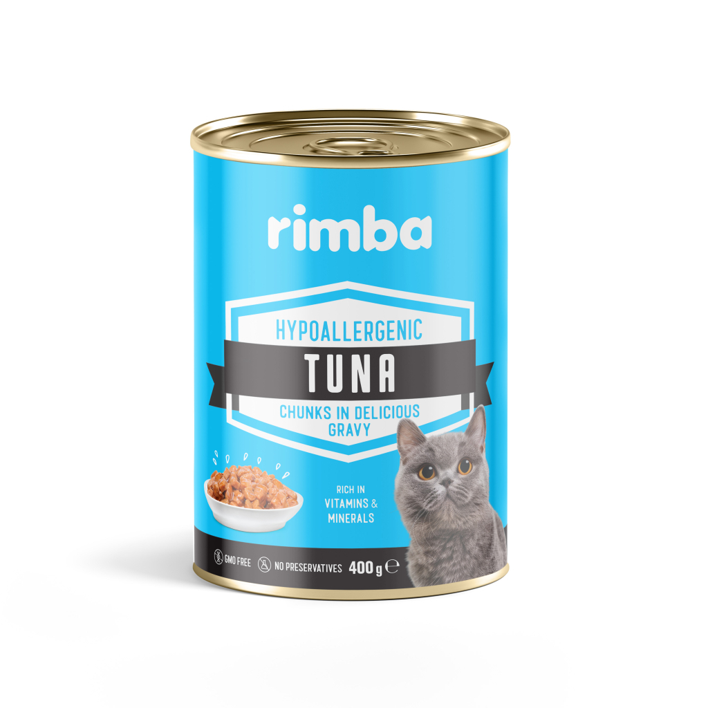 Rimba Sos İçinde Parçalı Ton Balıklı Kedi Konservesi 400gr — görsel 3