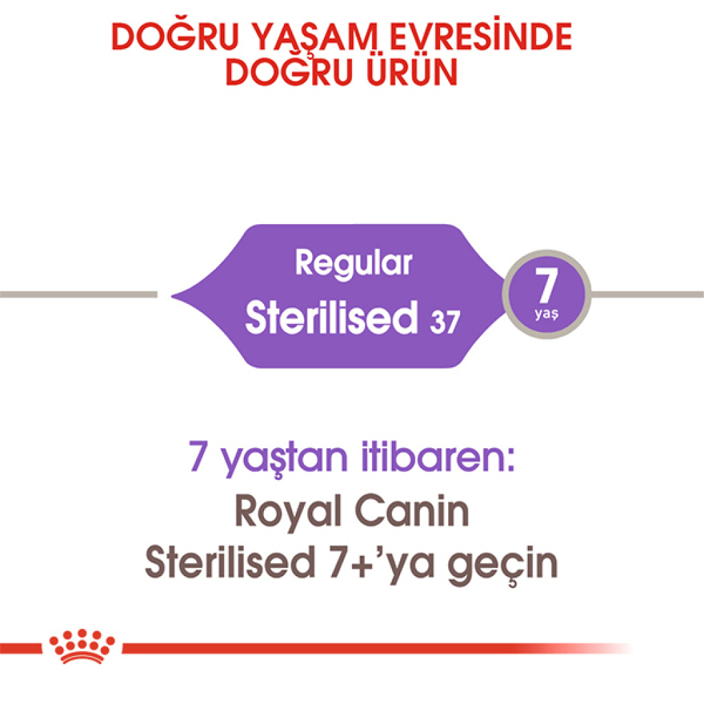 Royal Canin Sterilised 37 Kısırlaştırılmış Kedi Maması 10kg — görsel 4