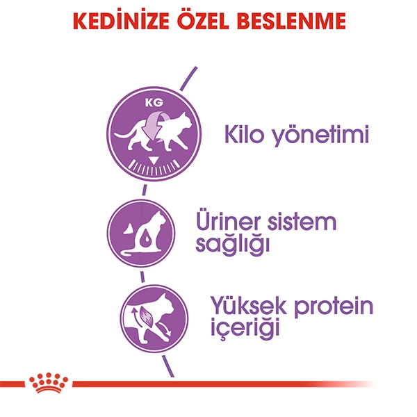 Royal Canin Sterilised 37 Kısırlaştırılmış Kedi Maması 4kg — görsel 3