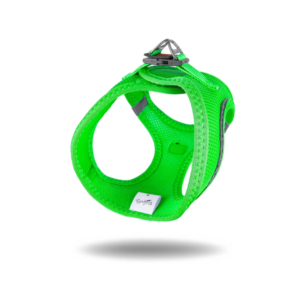 Tailpetz Air-Mesh Küçük Irk Köpek Göğüs Tasması 36-44cm [S] (Neon Yeşil) — görsel 3