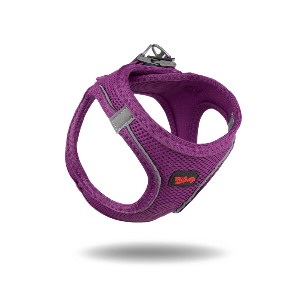 Tailpetz Air-Mesh Küçük Irk Köpek Göğüs Tasması 32-36cm (Mor) [XS]