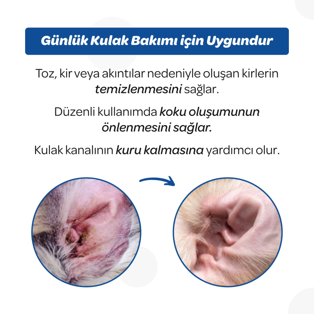 Vet's Plus Kedi ve Köpekler için Kulak Temizleme Solüsyonu 100ml — görsel 5