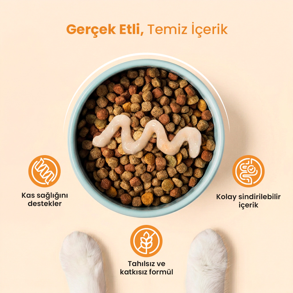 Vet's Plus Tavuklu Krema Kedi Ödül Maması 14gr (5'li) — görsel 3