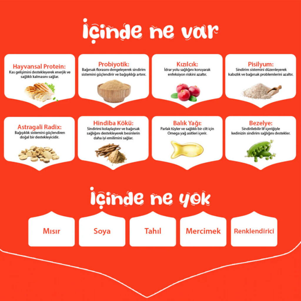 Wanpy Somon ve Ton Balıklı Tahılsız Kısırlaştırılmış Kedi Maması 1,5kg — görsel 6