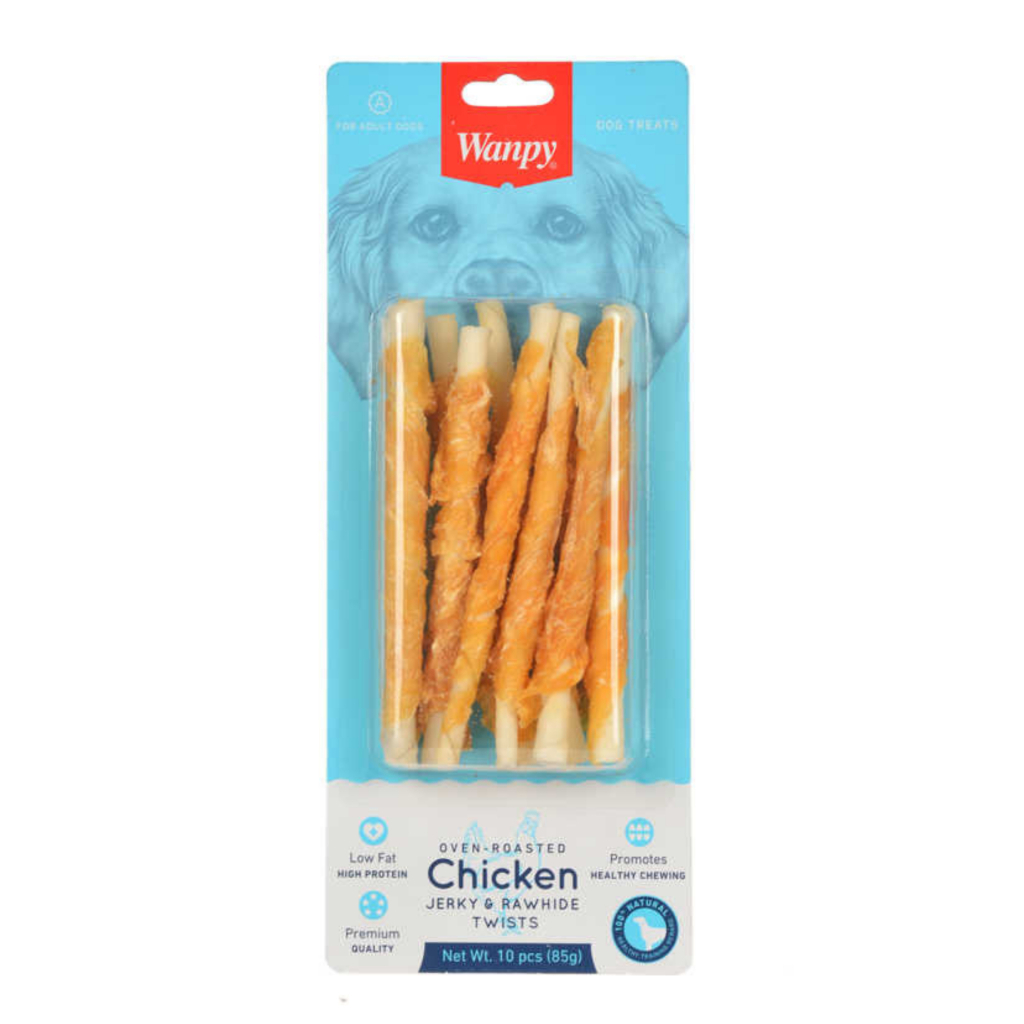 Wanpy Tavuk Sargılı Çiğneme Çubukları Köpek Ödülü 85gr